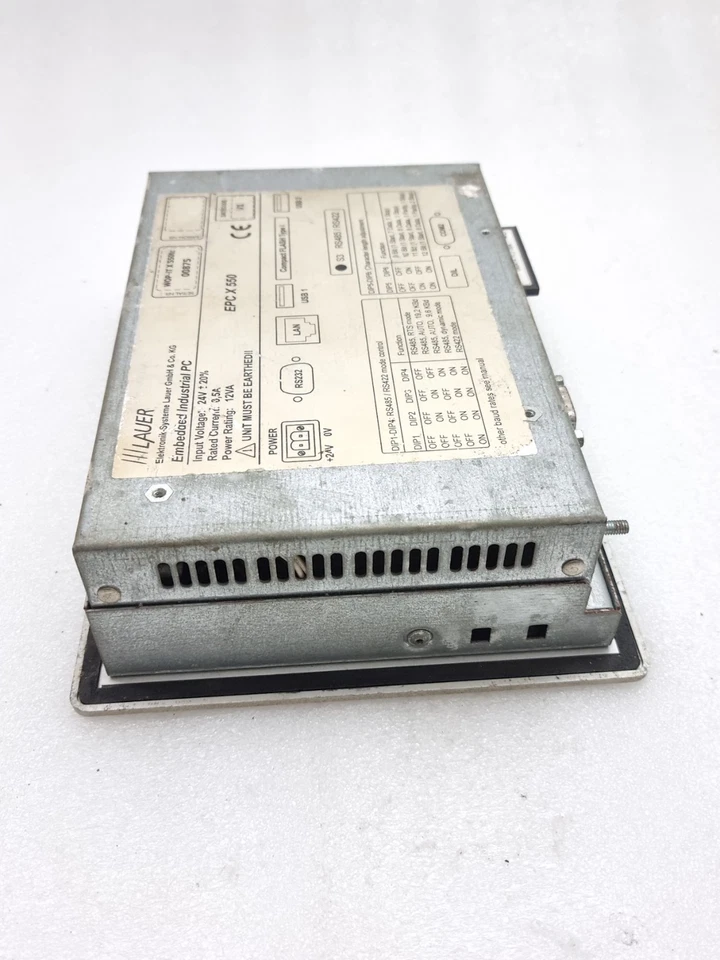 Lauer EPC X 550 Embedded Industrial Pc WIth SimpleTech 128Mb Compact Flash Card